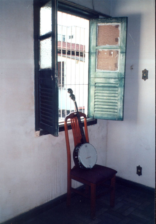 Quarto da casa de Marco, na Travasa do Chaco, onde funcionava a Editora Ogmios - Belém