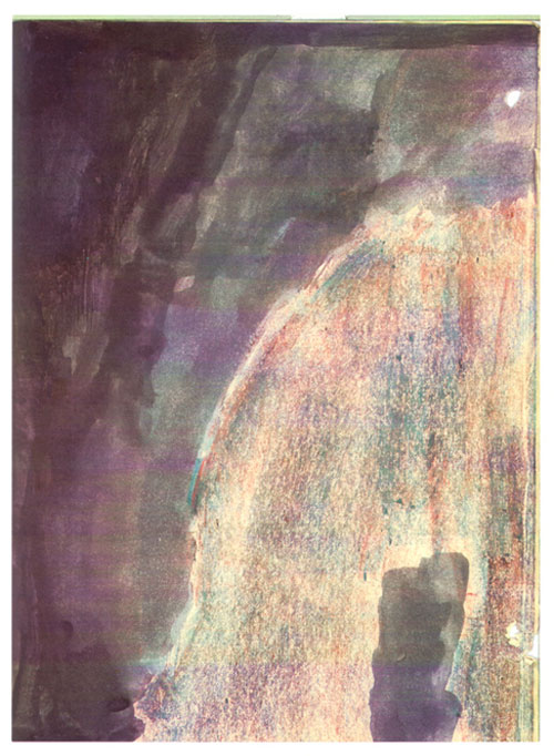 Pintura "Violeta", do livro "As Cores" - 1985